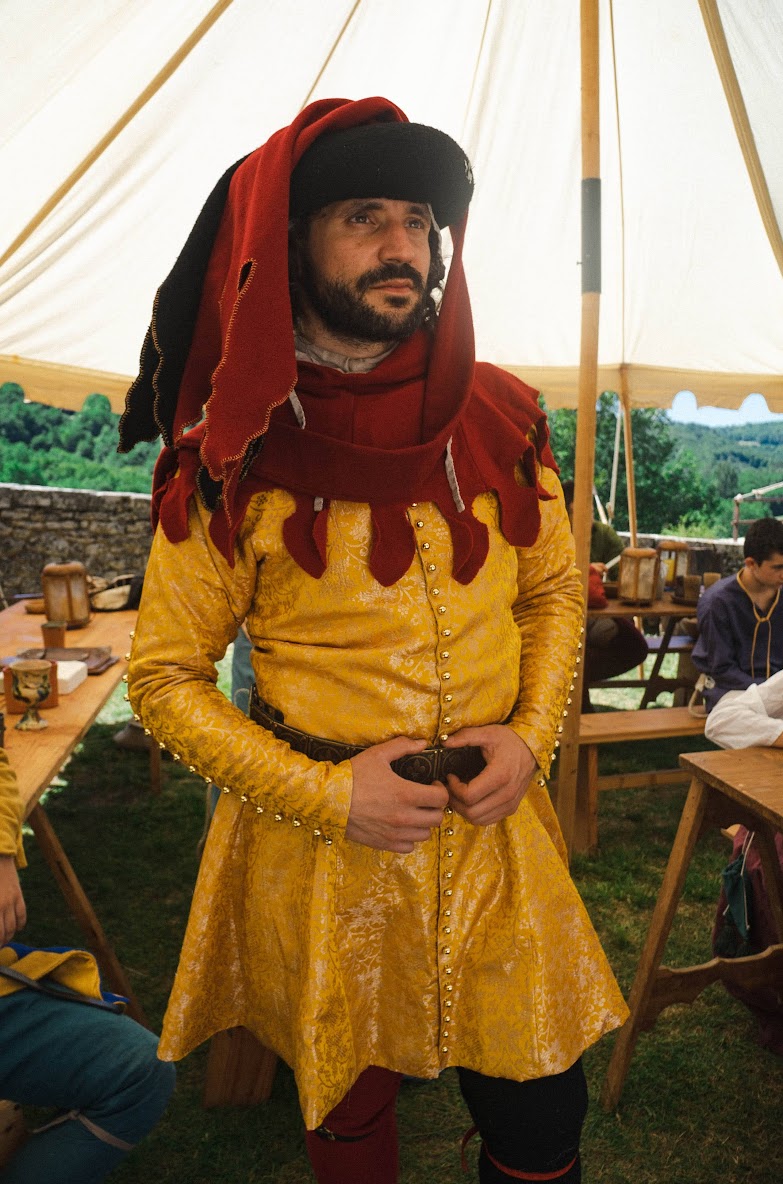 Scène de reconstitution médiévale